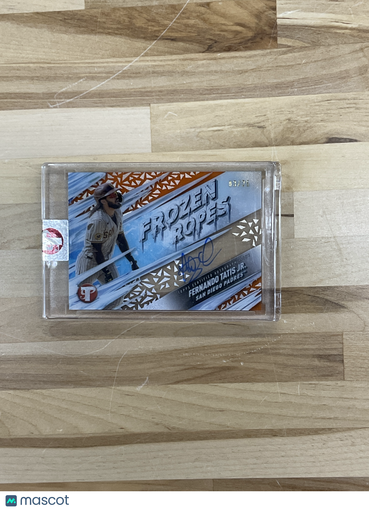 2024 Topps Pristine Fernando Tatis Frozen Ropes Auto /25