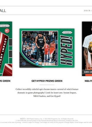 2019-20 Panini Prizm Basketball Blaster Box
