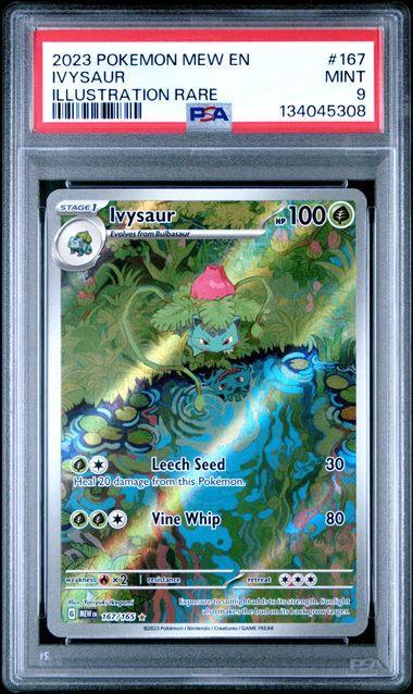 2023 Pokemon 151 Ivysaur 167 PSA 9
