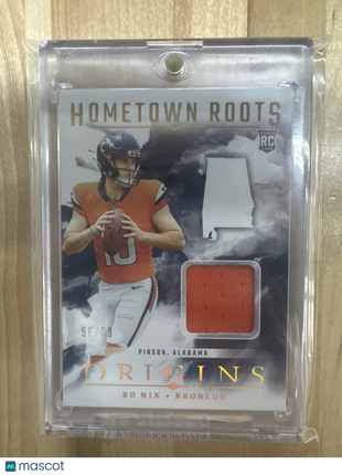 2024 Origins Bo Nix Hometown Roots Patch /99