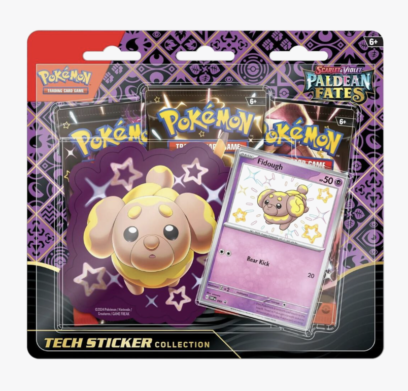 Paldean Fates Tech Sticker Blister