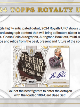 2024 Topps Royalty UFC Hobby