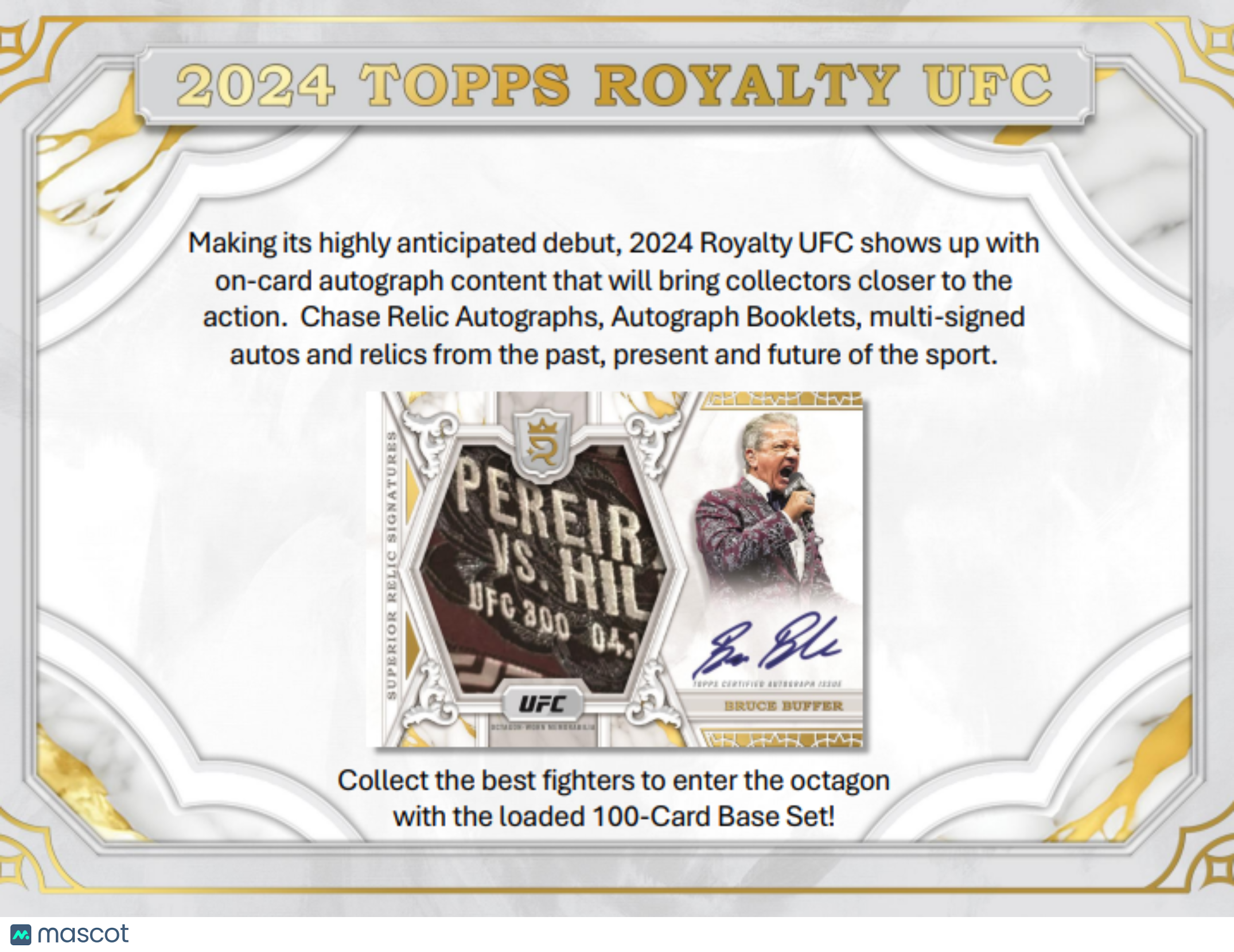 2024 Topps Royalty UFC Hobby