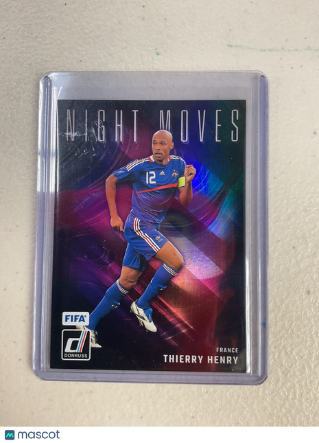 2024-25 Donruss Thierry Henry Night Moves Case Hit SP