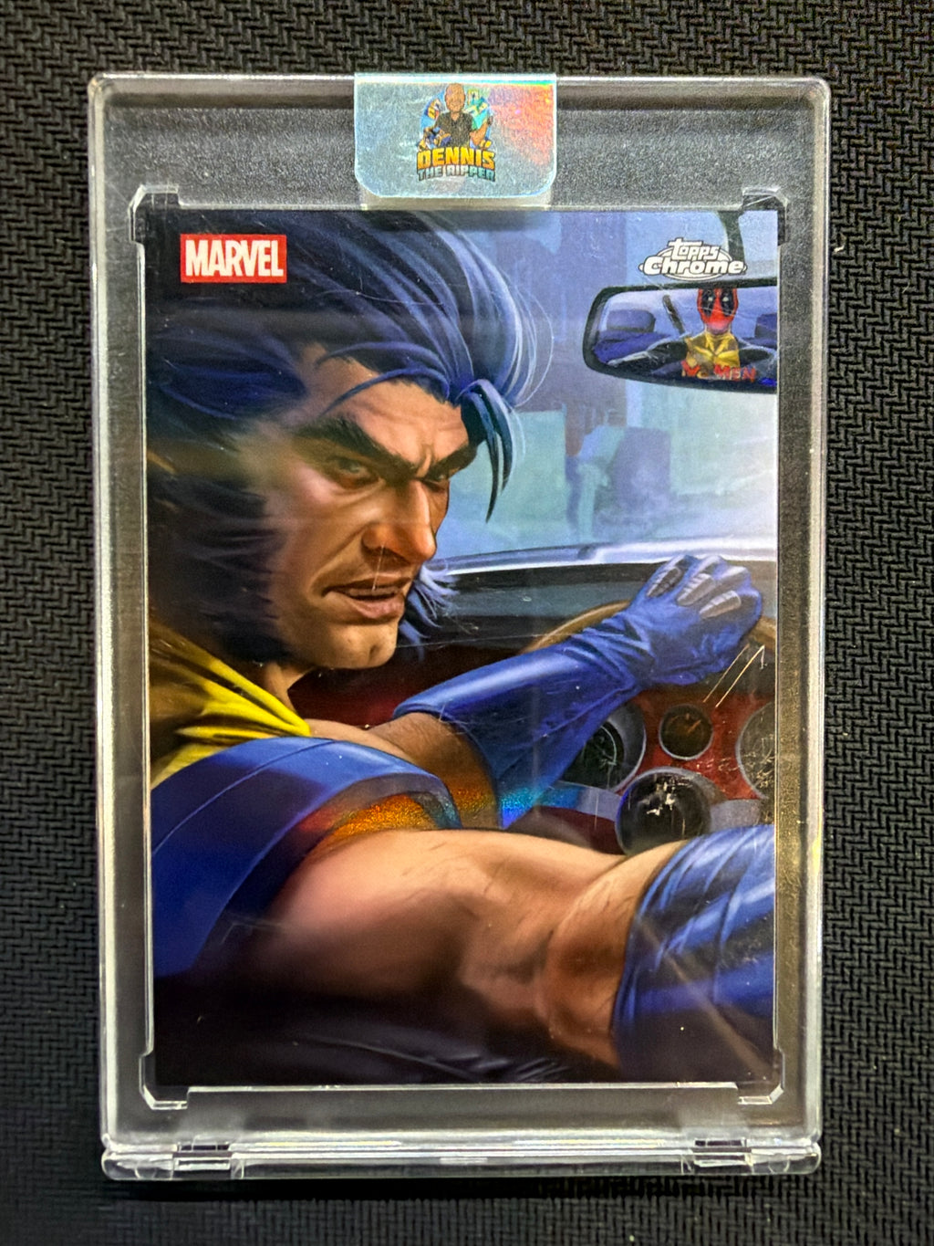 2025 Topps Chrome Marvel Deadpool & Wolverine Reflections Case Hit #DE-2