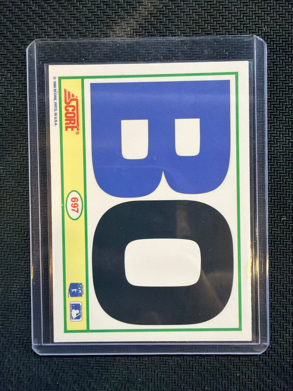 1990 Score Bo Jackson #697 Rookie