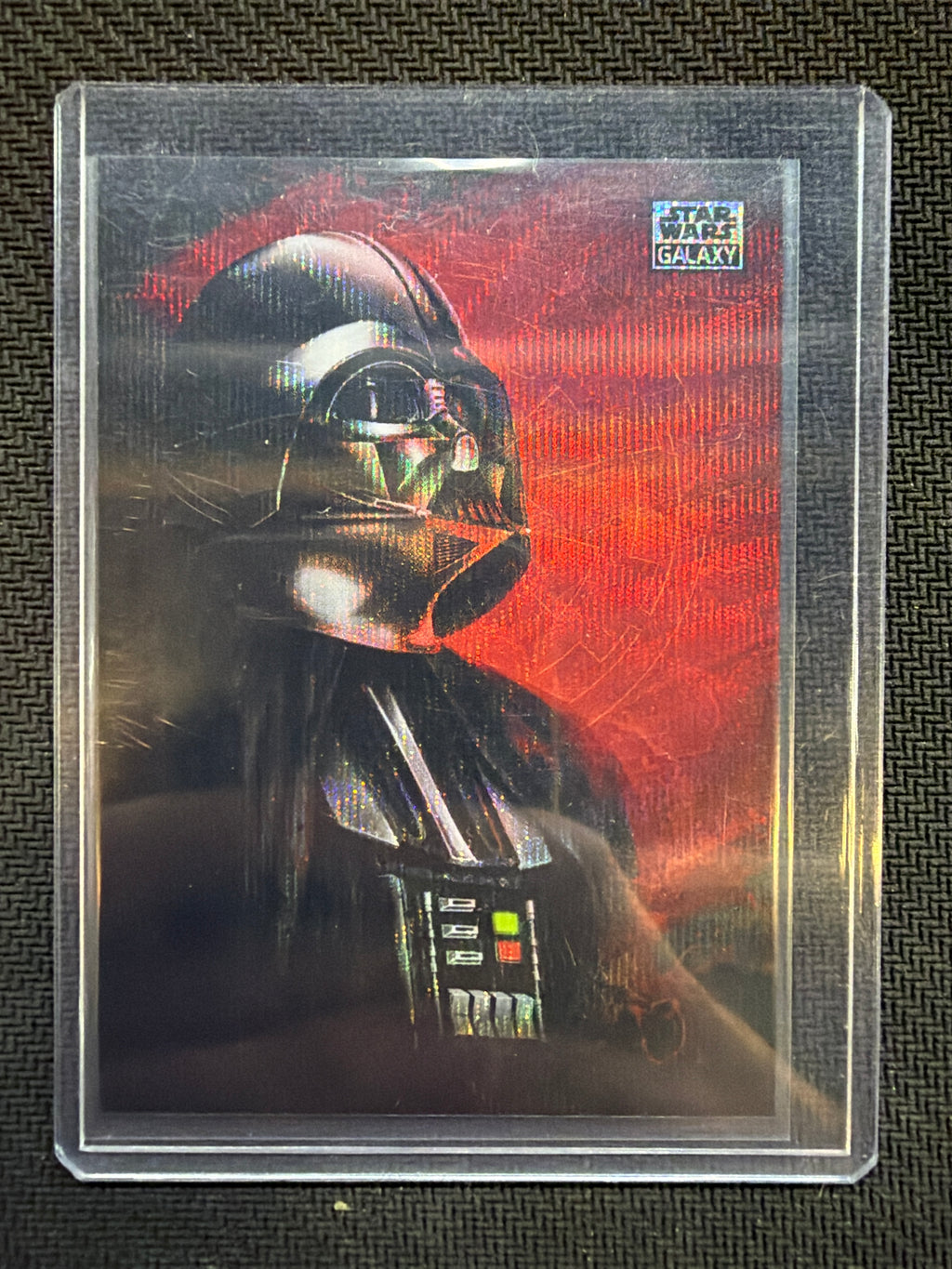 2026 Topps Chrome Star Wars Galaxy Darth Vader Original Art /99 #ARO-13