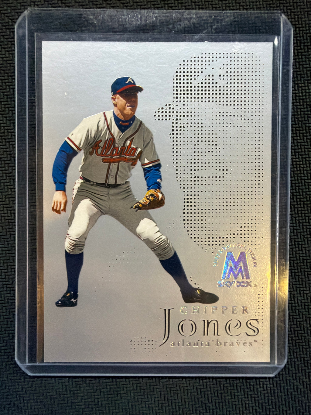 1999 Skybox Molten Metal Chipper Jones Fusion #43F Braves