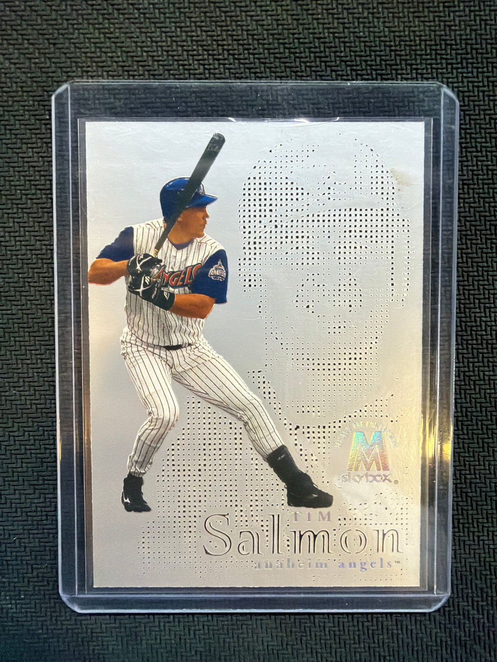 1999 Skybox Molten Metal Tim Salmon Fusion #6F Angels