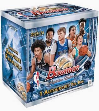2025/2026 Topps NBA Bowman Sapphire Hobby Box