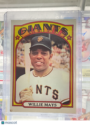 1972 Topps Willie Mays Giants #45