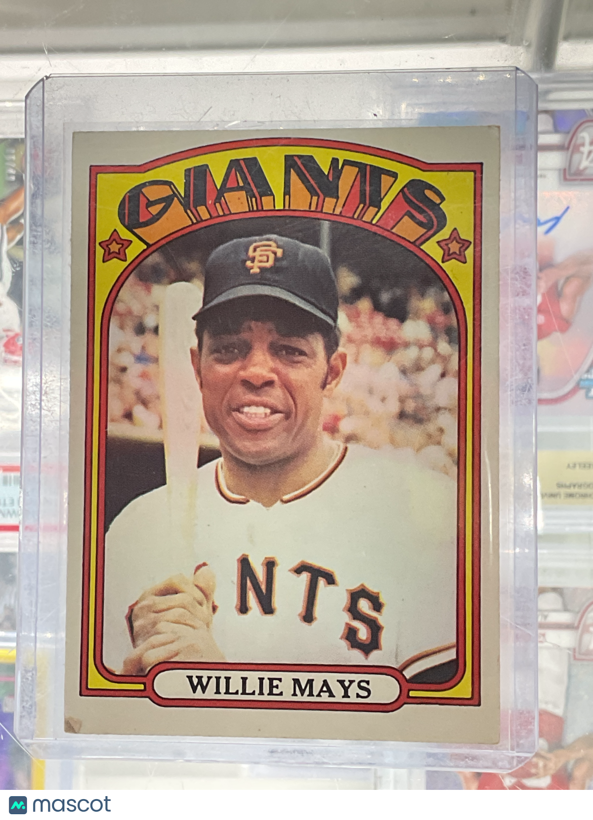 1972 Topps Willie Mays Giants #45