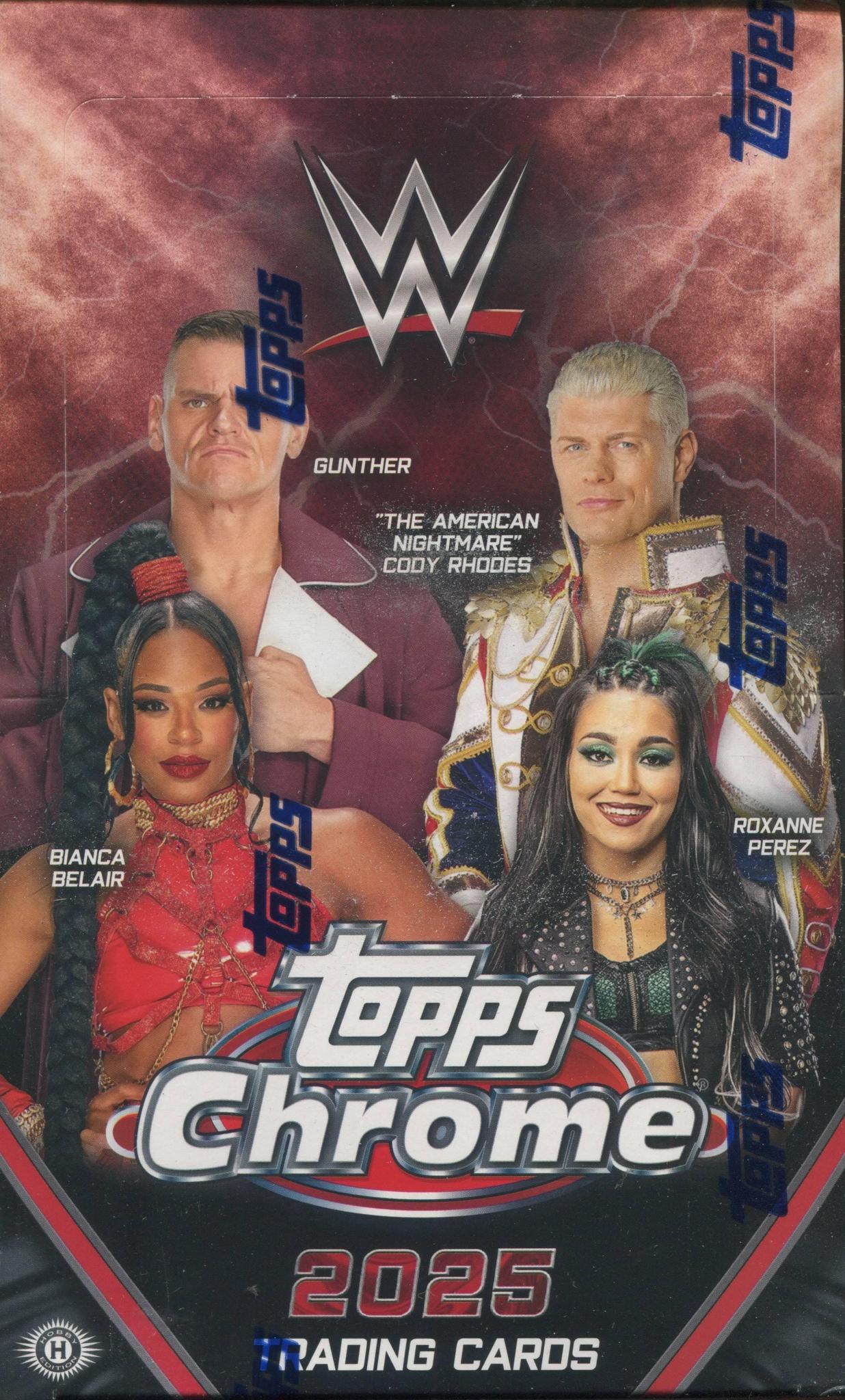 2025 Topps Chrome WWE Hobby Box