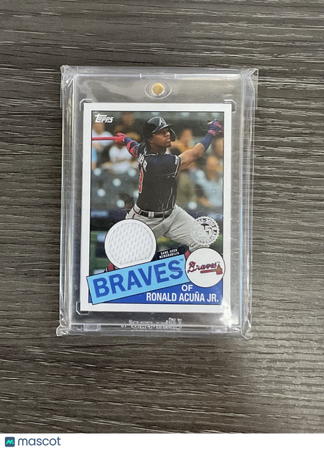2020 Topps Series One Ronald Acuña Jr. Patch