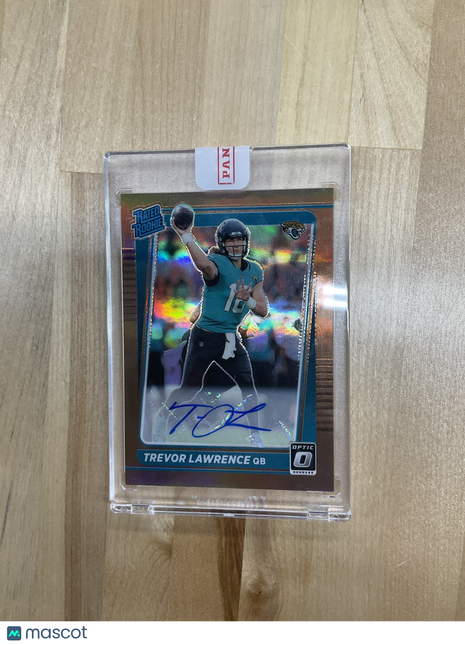 2021 Optic Trevor Lawrence Bronze Auto Rookie