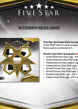 2024 TOPPS FIVE STAR BASEBALL