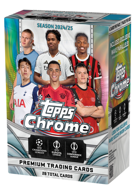 24/25 TOPPS CHROME UEFA CLUB BLASTER