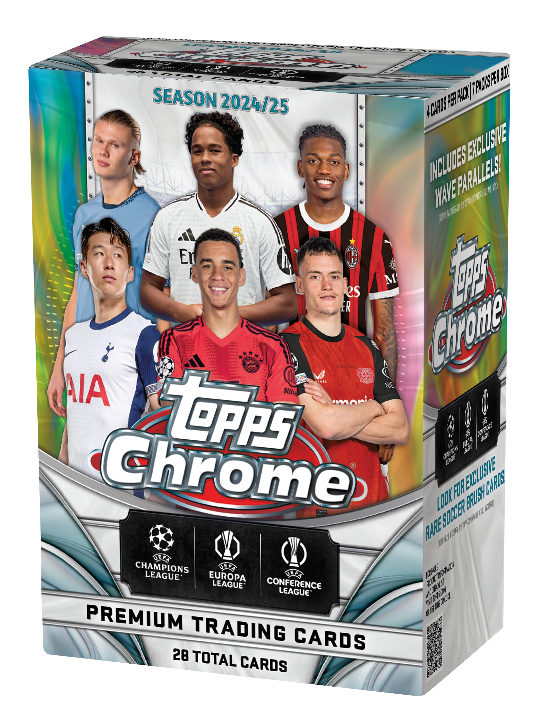 24/25 TOPPS CHROME UEFA CLUB BLASTER