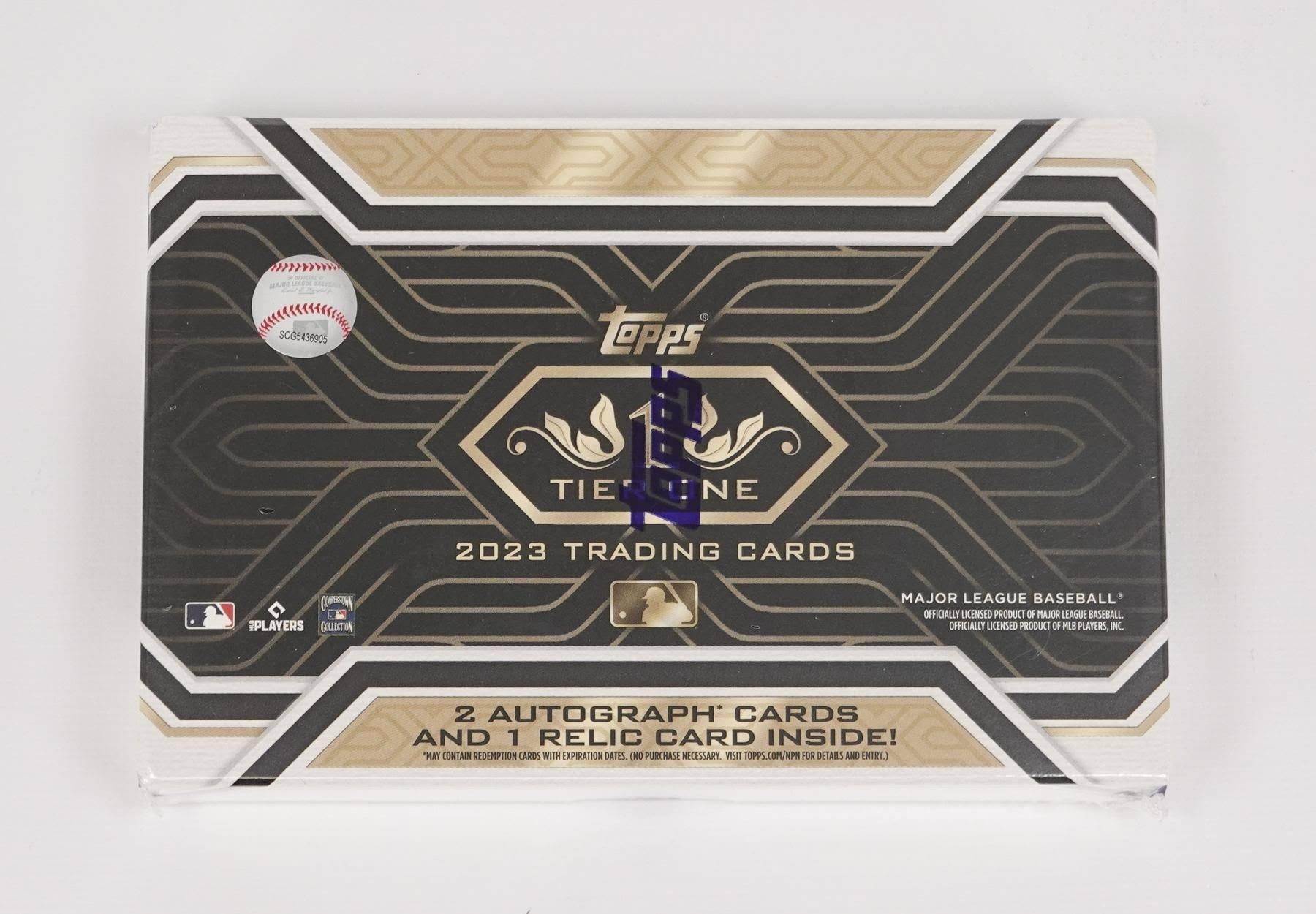 2023 Topps Tier One Baseball Hobby Box