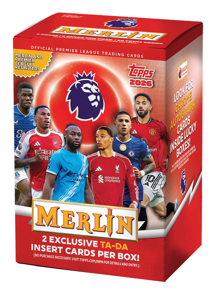 2025/2026 Topps English Premiere League Merlin Value Blaster Box