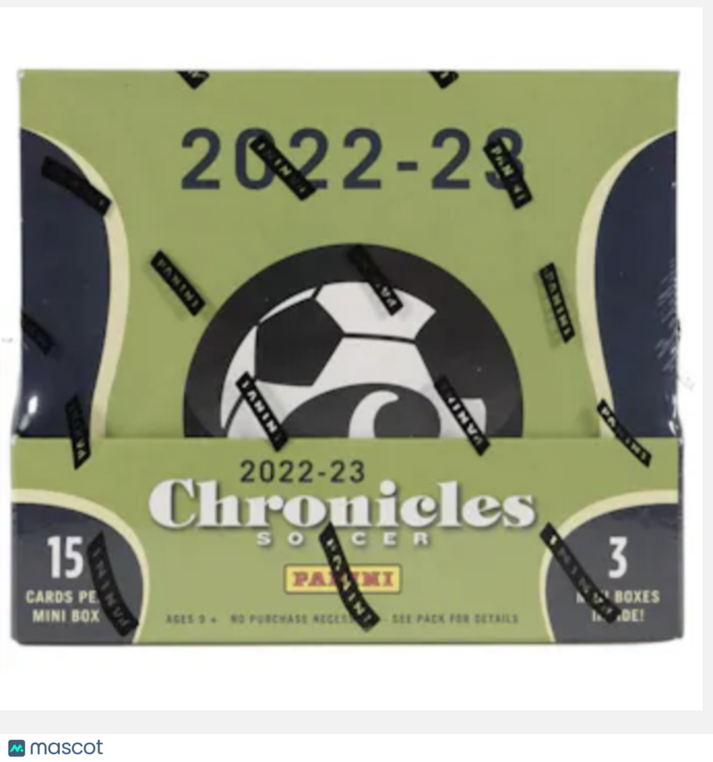 2022-23 Chronicles Soccer Hobby Box