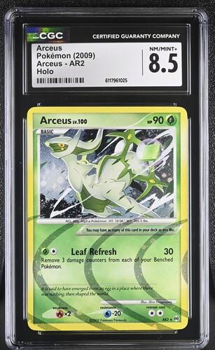 2009 Pokemon Arceus Deck Arceus Holo AR2 CGC 8.5