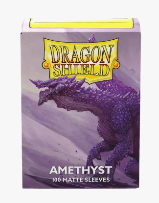 Dragon Shield: Matte Sleeves - Amethyst (100 ct.)