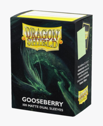 Dragon Shield: Dual Matte Sleeves - Gooseberry (100 ct.)