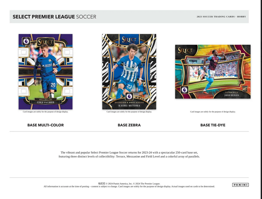 2023-24 Panini Select Premier League Hobby Box