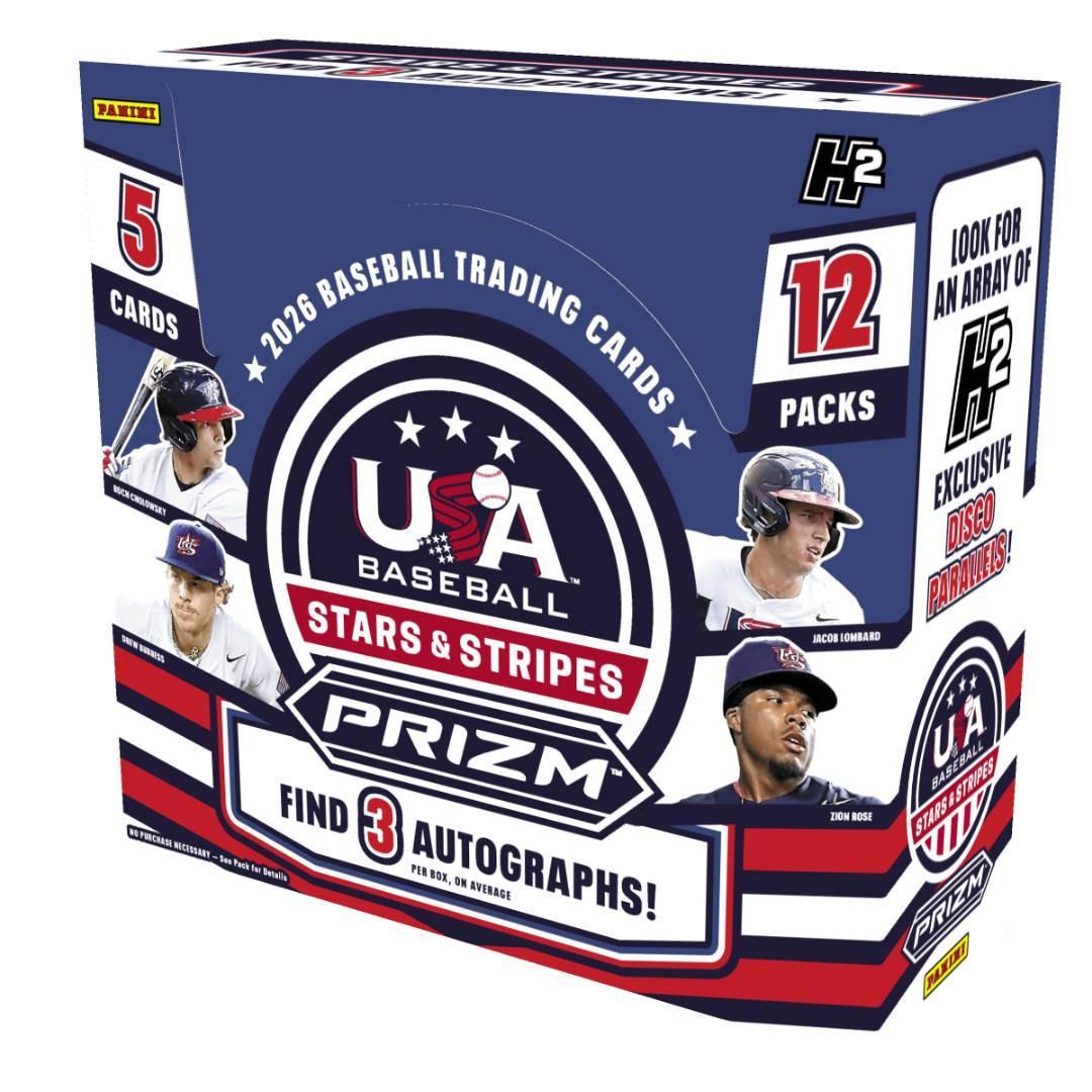 2026 Panini Stars & Stripes Prizm H2 Baseball Box
