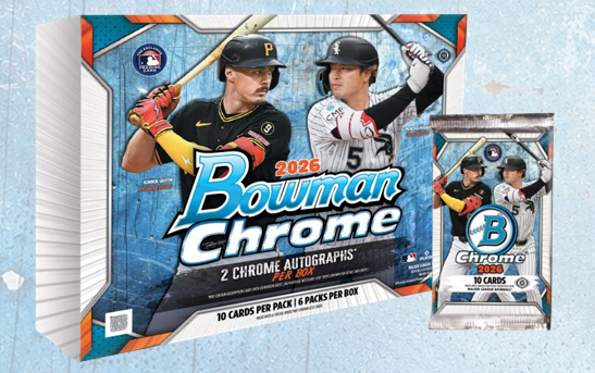 2026 Bowman Chrome Baseball Hobby Box