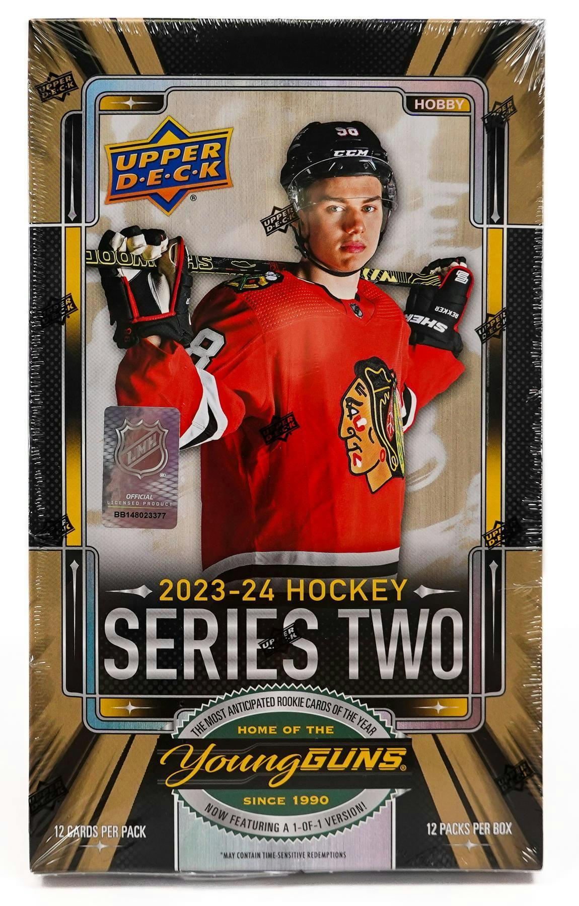 2023-24 Upper Deck Series 2 Hockey Hobby Box NHL