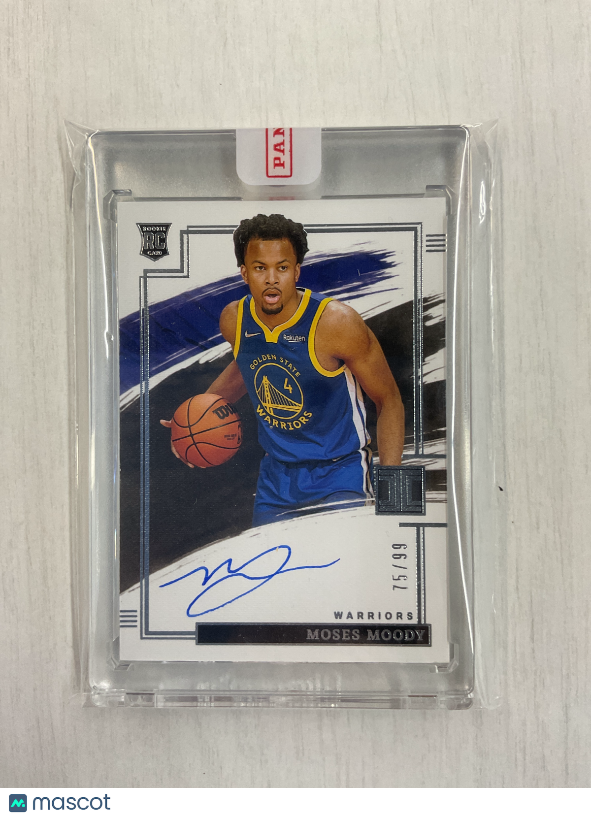 2021-22 Impeccable Moses Moody Auto /99