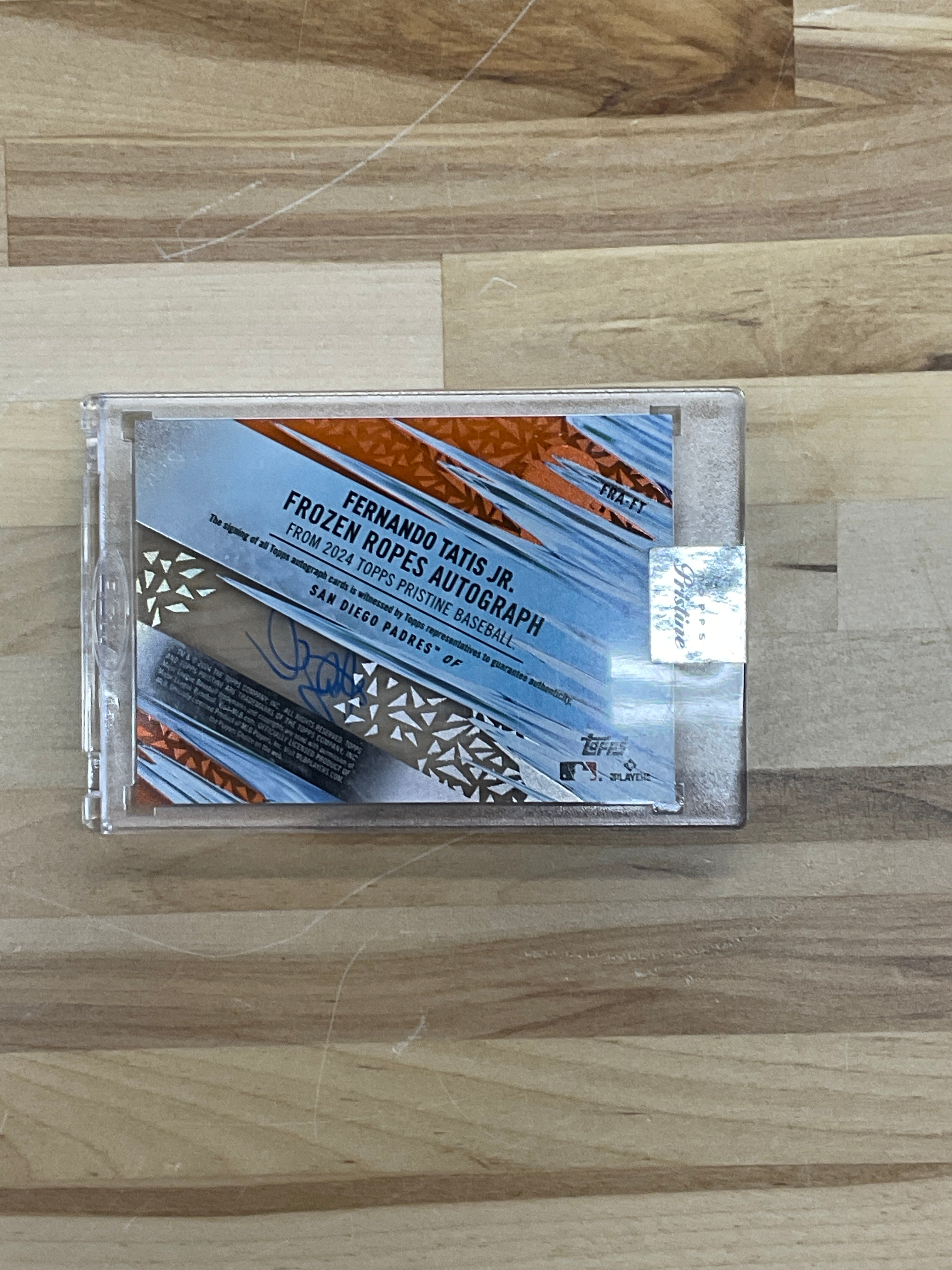 2024 Topps Pristine Fernando Tatis Frozen Ropes Auto /25