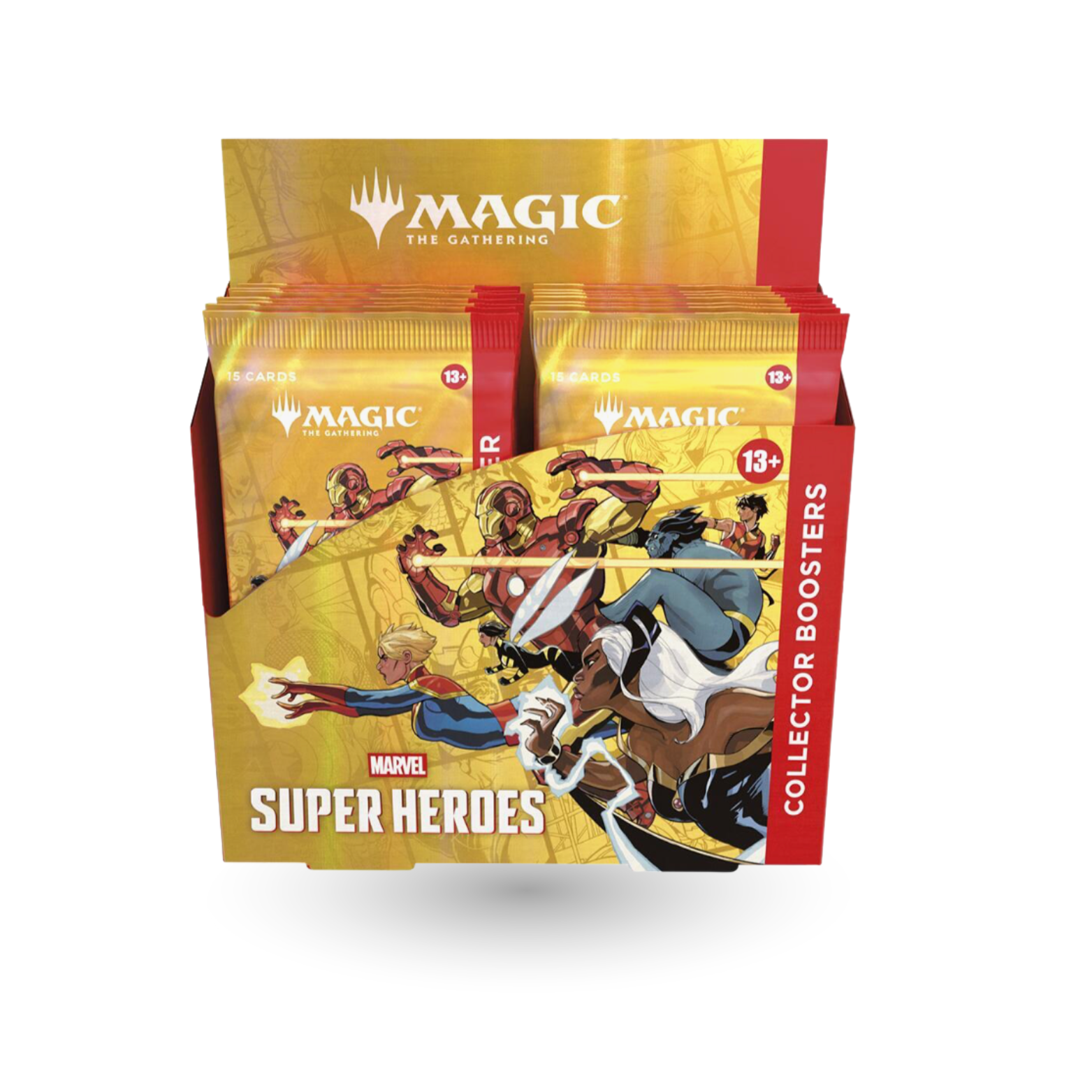 Magic The Gathering: Marvel Super Heroes Collector Booster Display