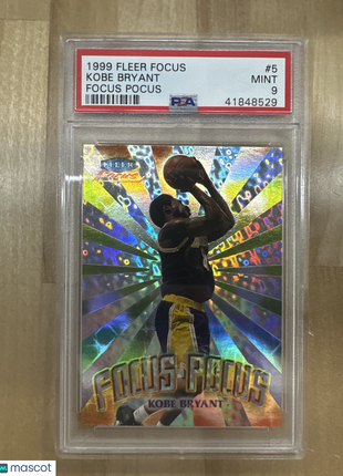 1999 Fleer Focus Focus Pocus Kobe Bryant #5 PSA 9