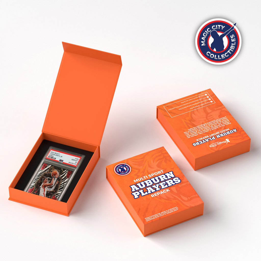 PSA Verified Magic City Collectibles Multi Sport Auburn Repack!