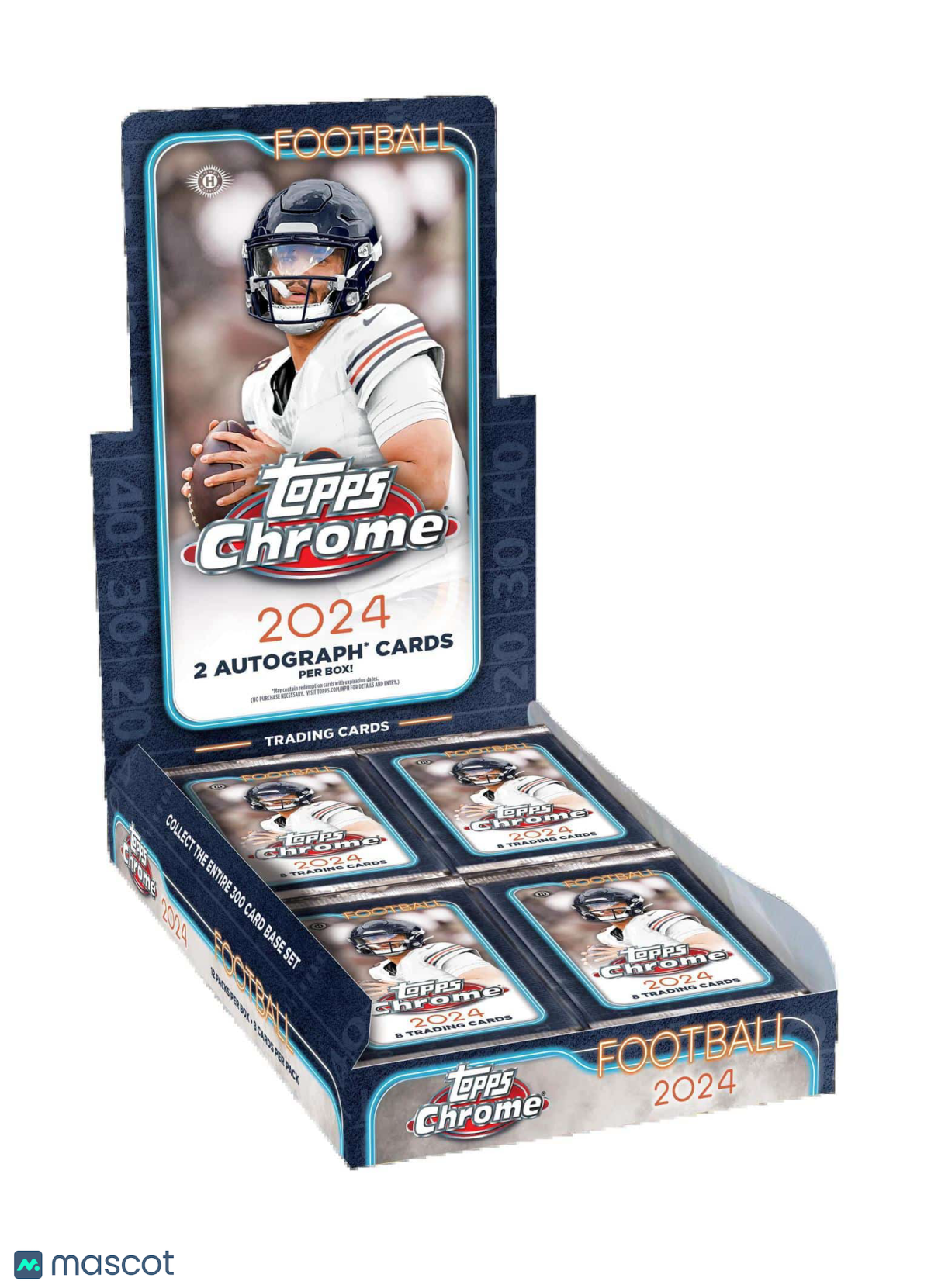 2024 Topps Chrome Football Hobby Box