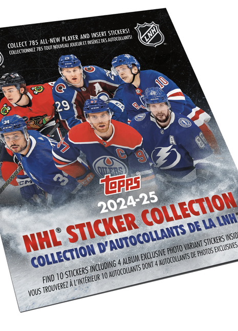 2024 NHL Topps Stickers album