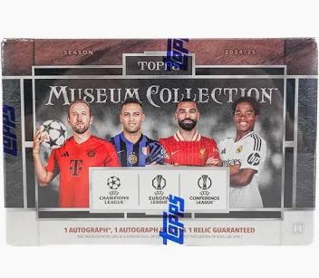 2024-25 Topps UEFA CHP Museum Collection Hobby Box