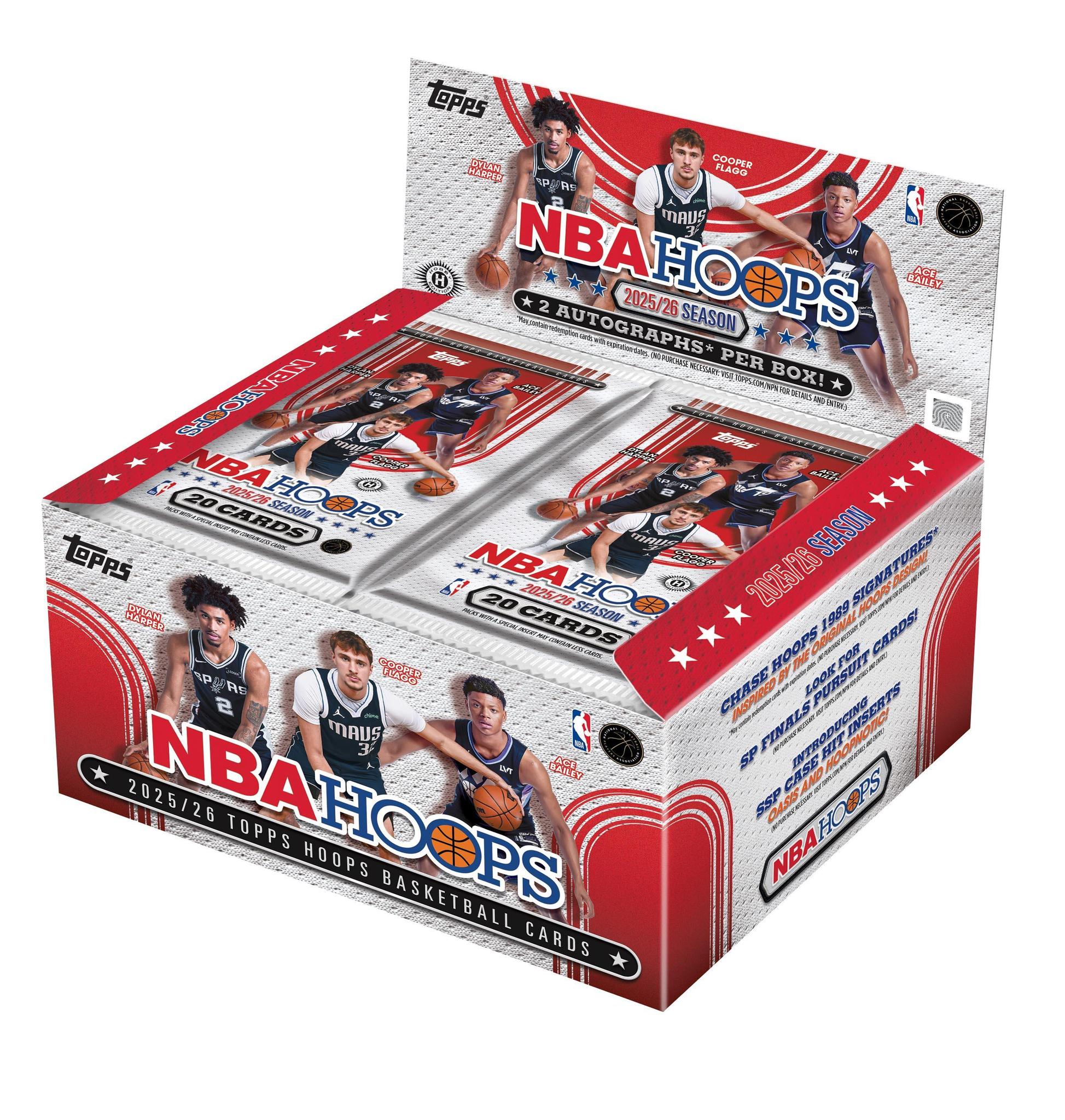 2025/26 Topps NBA Hoops Jumbo Box