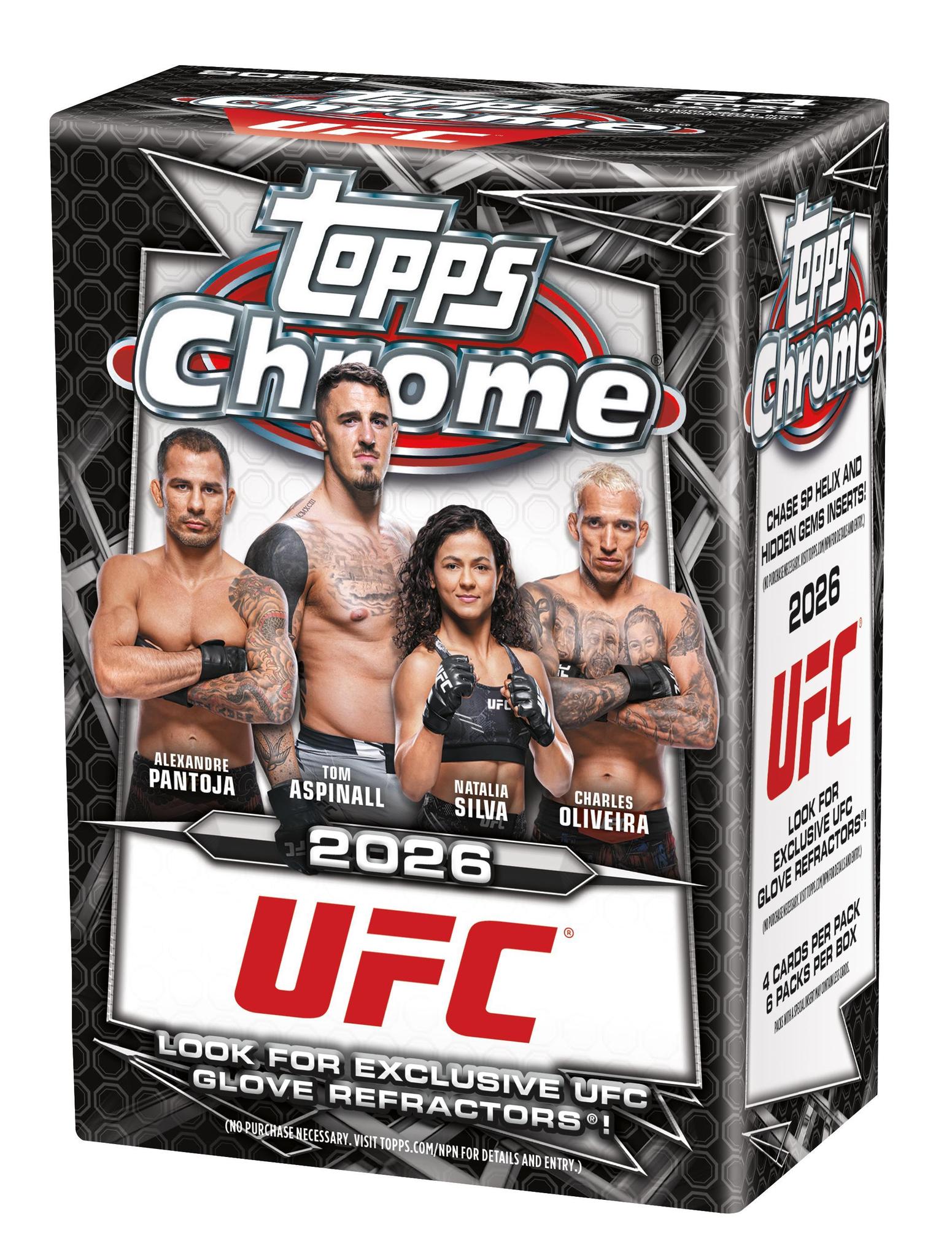 2026 Topps Chrome UFC Blaster Value Box