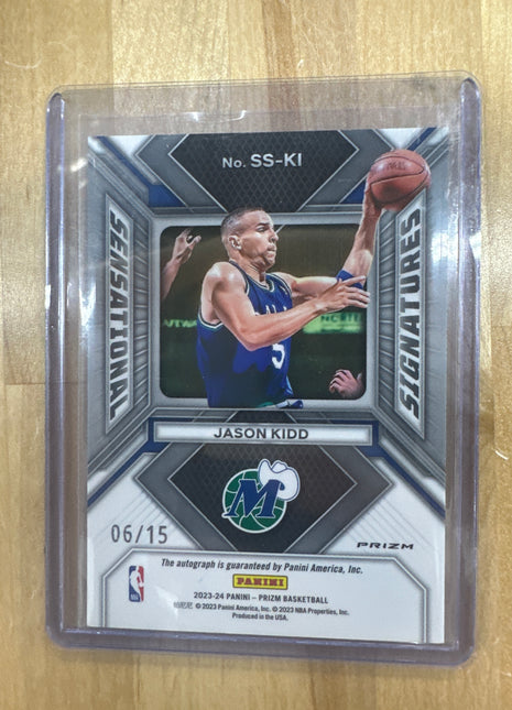 2023-24 Prizm Jason Kidd Sensational Signatures /15