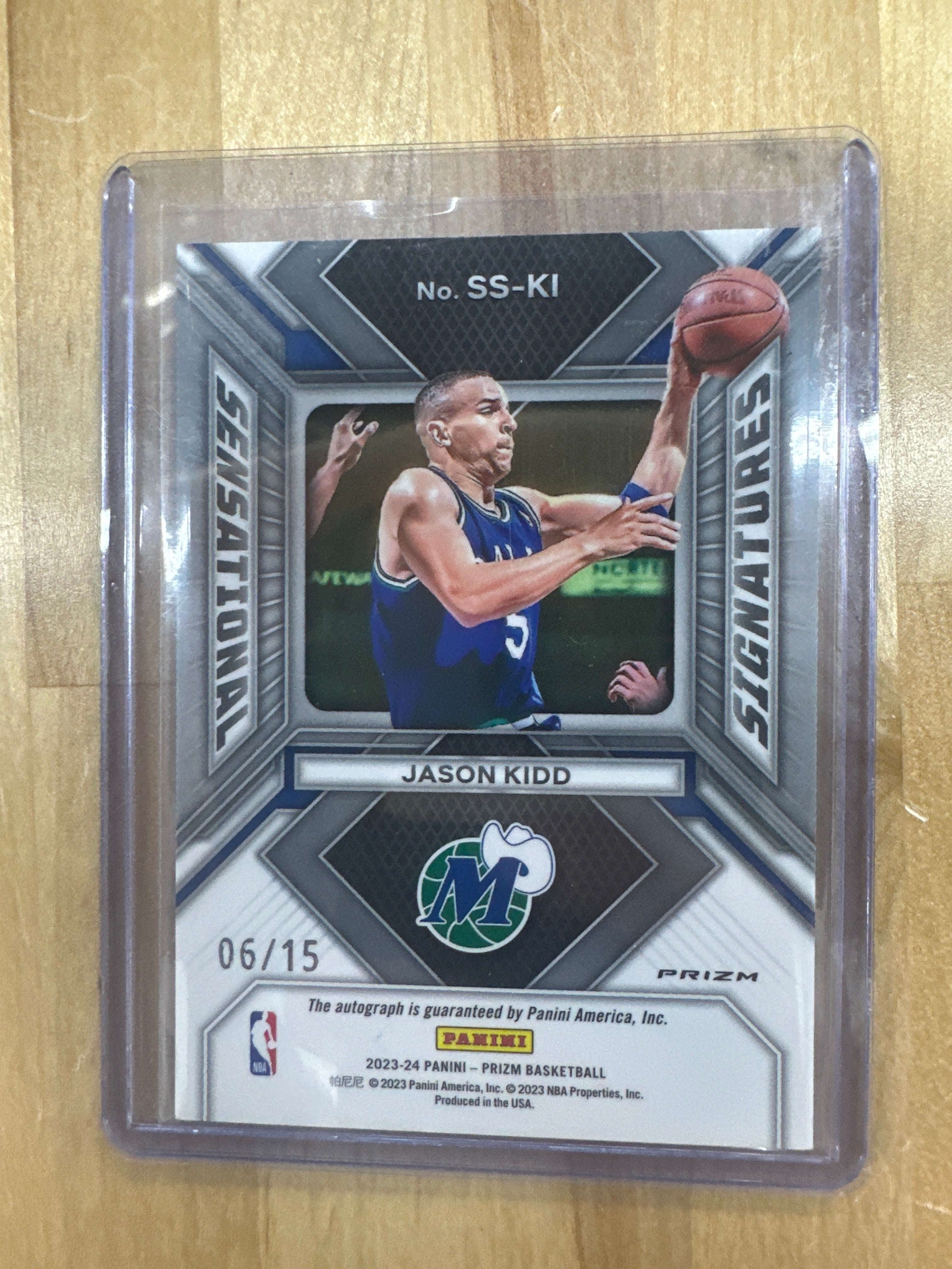 2023-24 Prizm Jason Kidd Sensational Signatures /15