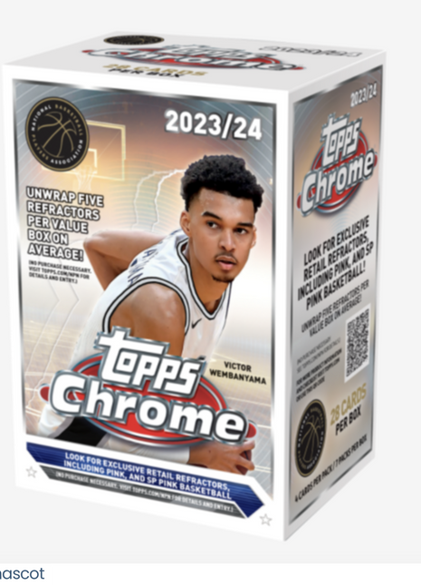 2023/24 Topps Chrome Basketball Value Box
