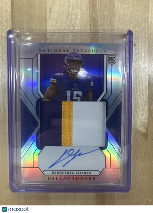 2024 National Treasures Dallas Turner Patch Auto /35 True RPA