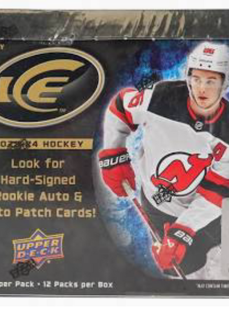 2023-24 Upper Deck Hockey Ice Hockey Hobby Box
