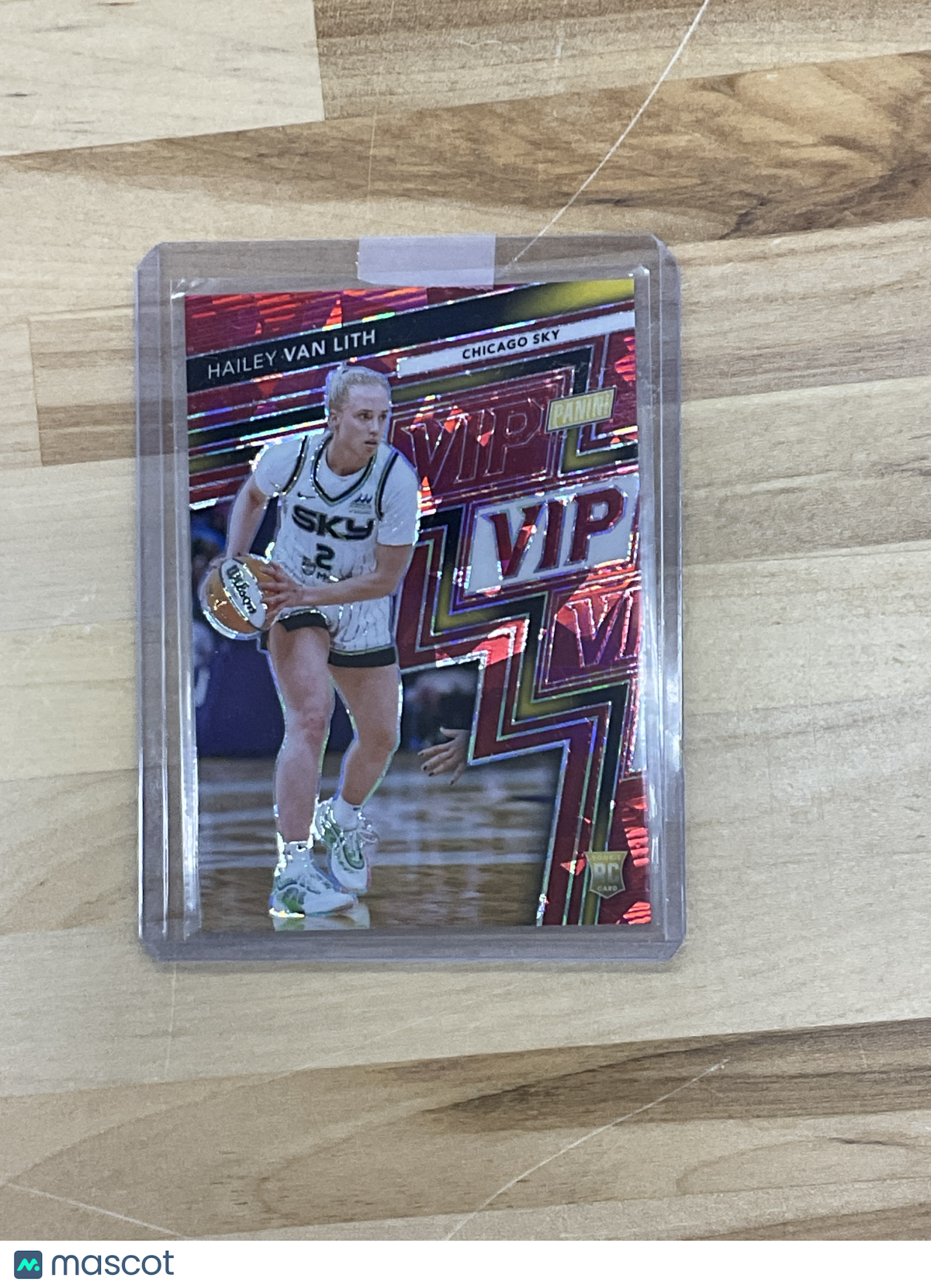 2025 The National VIP Hailey Van Lith Red Ice /99 Rookie