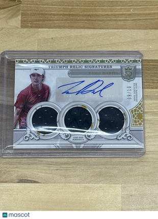 2024 Topps Royalty Taro Daniel Patch Auto /10 Gold