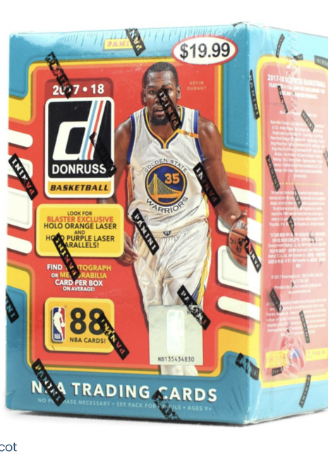 2017-18 Donruss Basketball Blaster Box